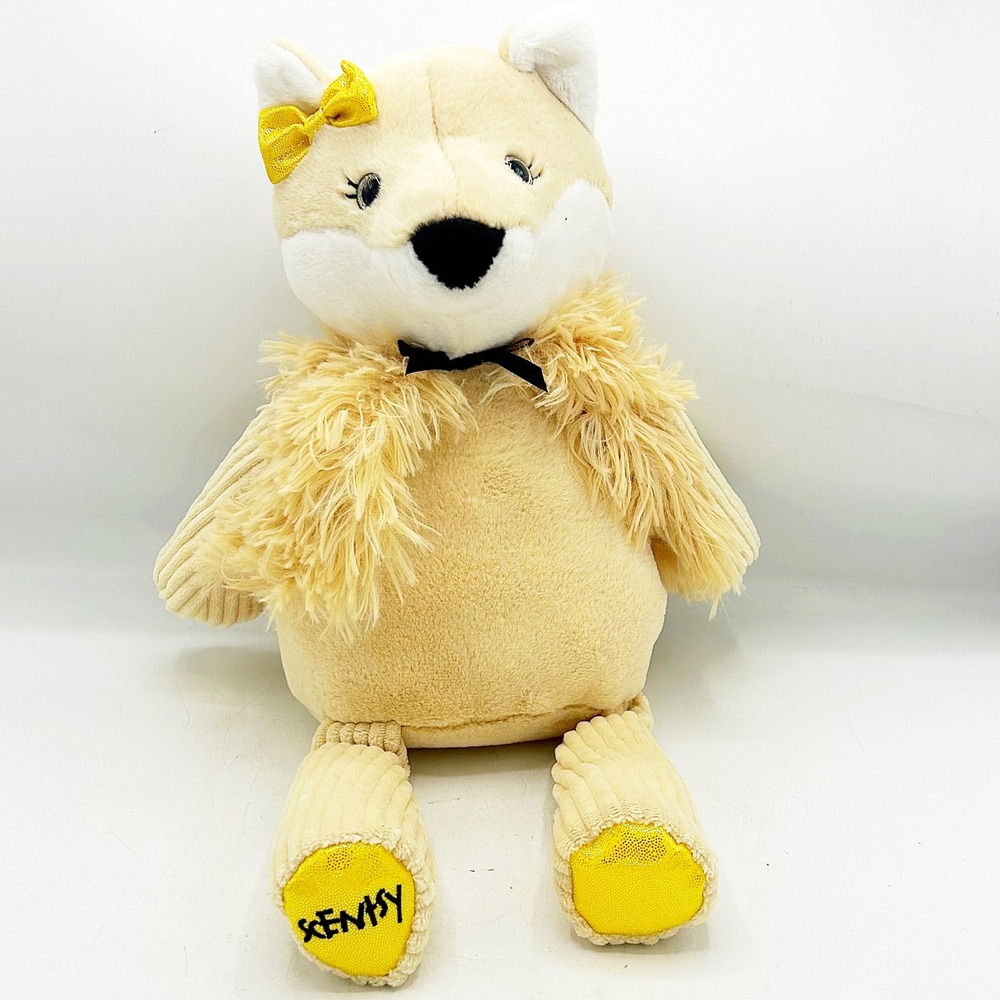Scentsy Buddy 15" Frilly The Fox‎ Glam Buddy Plush no scent pack